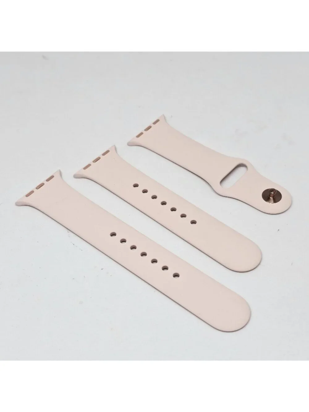 Silicone Band for 40 mm Apple Watch Pink Blush Sport Band S/M M/L
